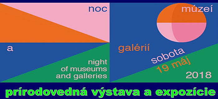 NMaG sobota 19. máj 2018 - výstava + expozície SNM-PM